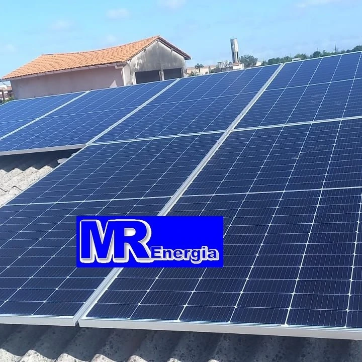 Instalação fotovoltaica — fotografia publicada