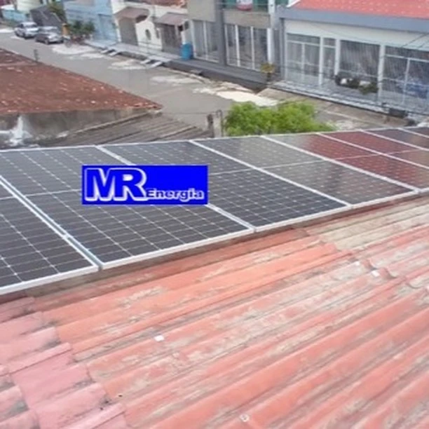Instalação fotovoltaica — fotografia publicada